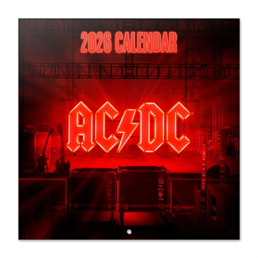 Kalender - AC/DC 2026 30x30